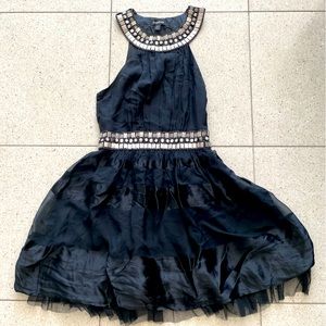 Bebe Cocktail Dress - Black, XS